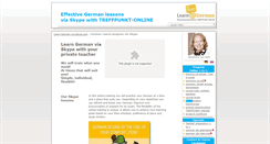 Desktop Screenshot of learn-german-via-skype.com